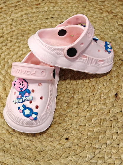 Ping Pong lightweight Teddy Clogs for Kids