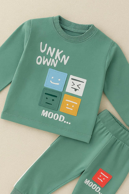 Kids Sweatshirt & Jogger Co-Ord set With Fun Prints