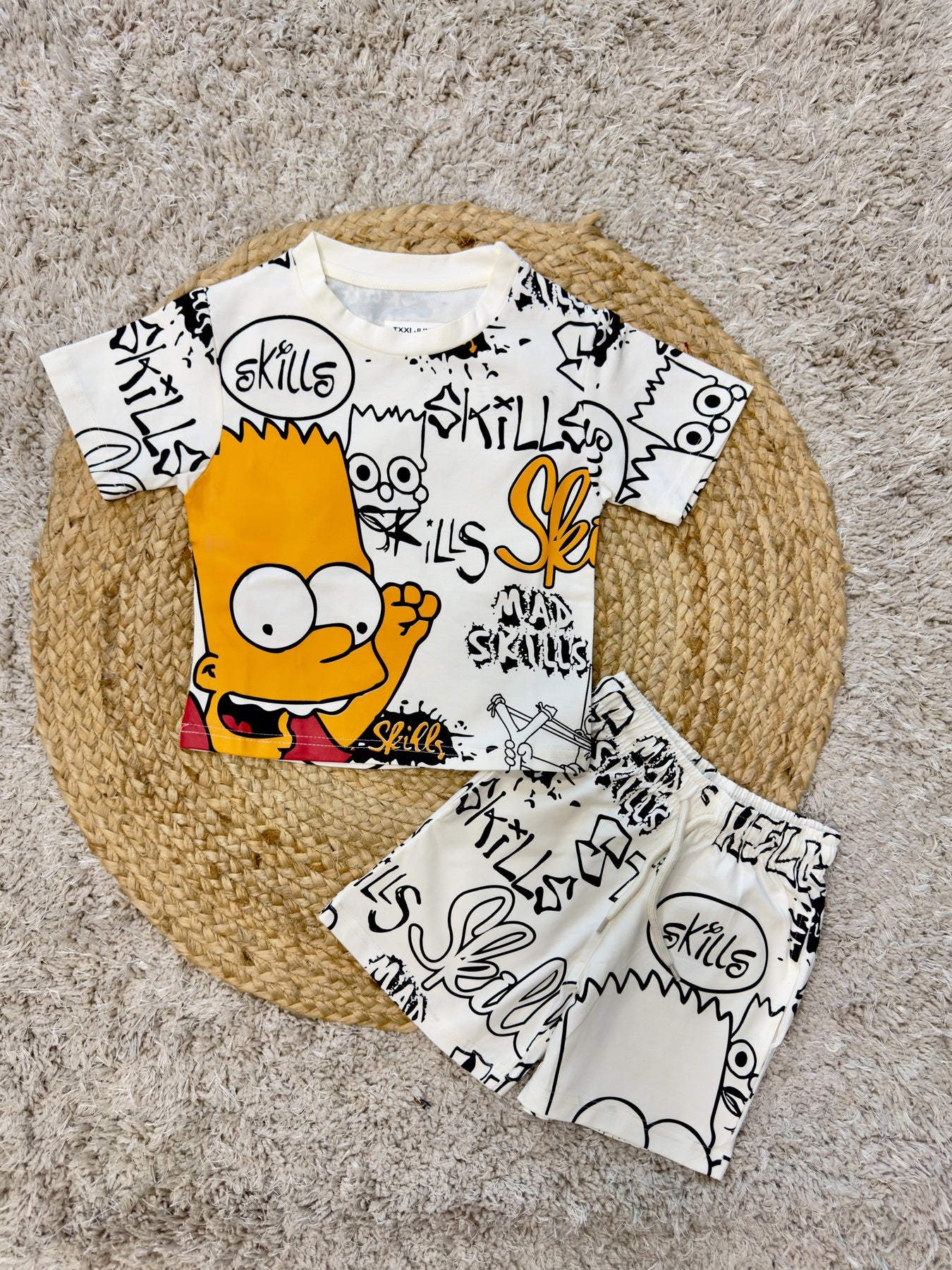 Simpson Print Boys Co-ord Set