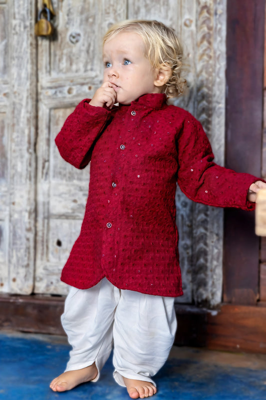 Kids Ethnic Kurta Pajama Set