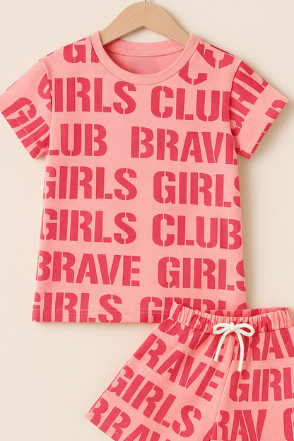 Smarty Bold Girls Club Co-ord Set