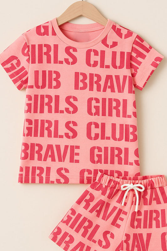Smarty Bold Girls Club Co-ord Set