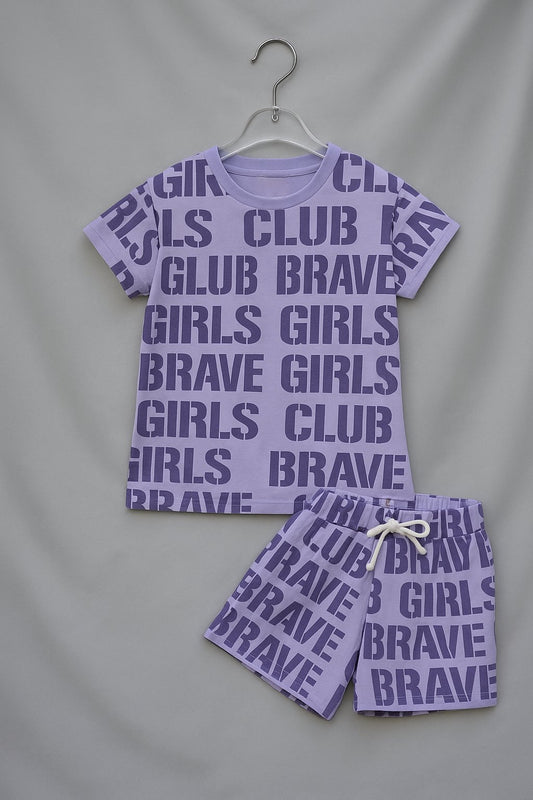 Smarty Bold Girls Club Co-ord Set