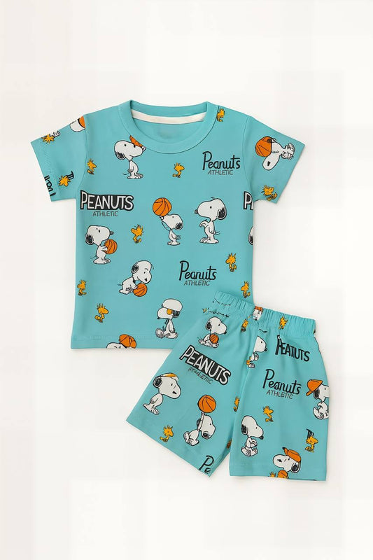 TXXI JUNIOR Soft Cotton Snoopy Co-ord Set for Kids