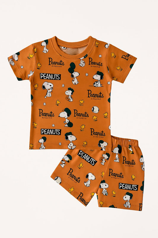 TXXI JUNIOR Soft Cotton Snoopy Co-ord Set for Kids