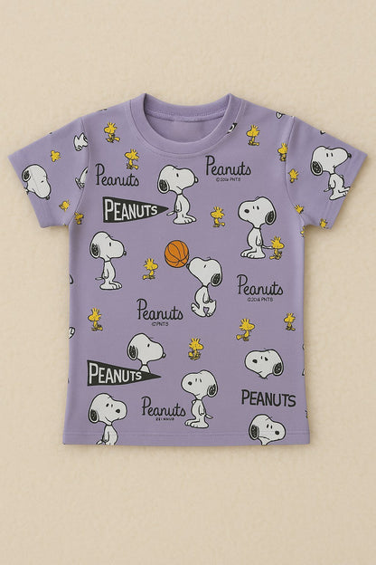 TXXI JUNIOR Soft Cotton Snoopy Co-ord Set for Kids