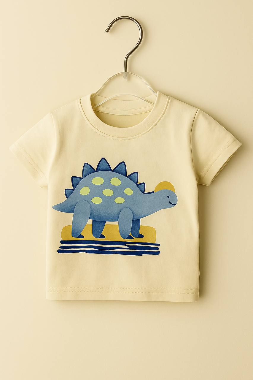 Mumbl Jumbl Dinosaur Print Summer Co-ord Set for Kids