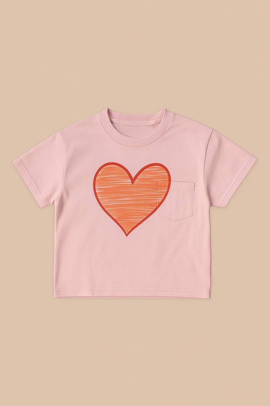 Chic Oversized Graphic Tees For Little Girls