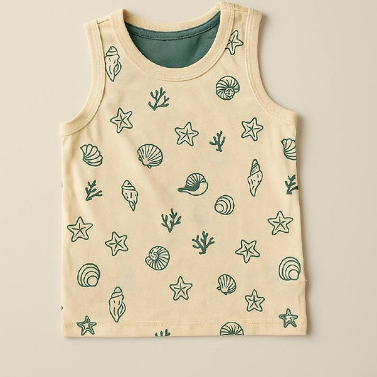 Fun printed summer tank tops for kids