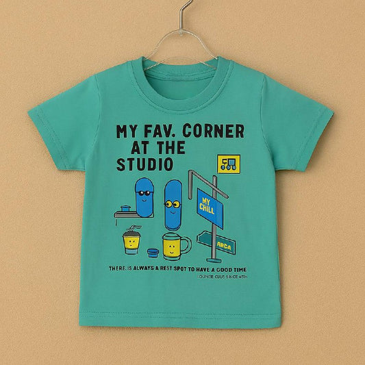 Doreme Graphic Printed T-Shirt For Boys