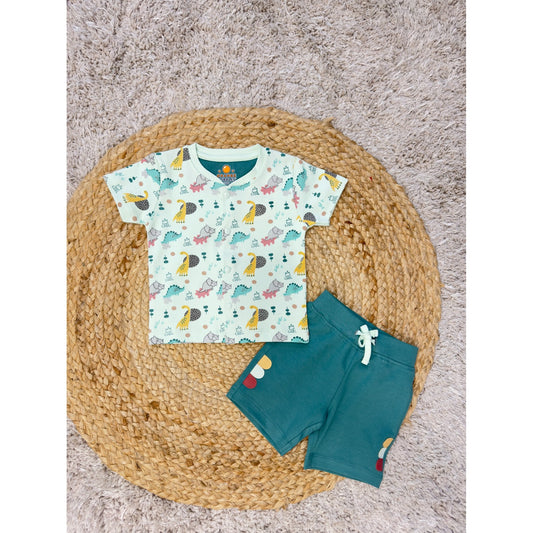 Soft Cotton Front Open Set